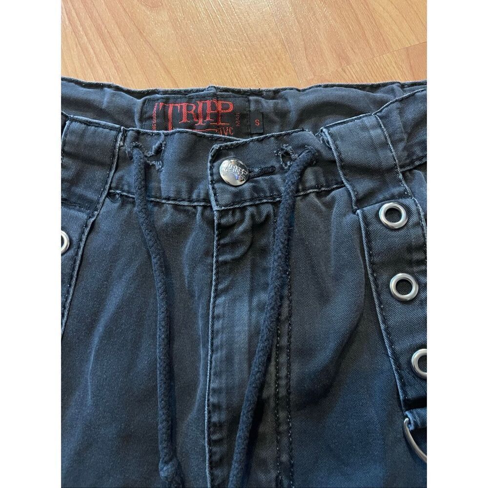 Tripp NYC Vintage Baggy Bondage Shorts Goth Unisex Size Small - Picture 15 of 15